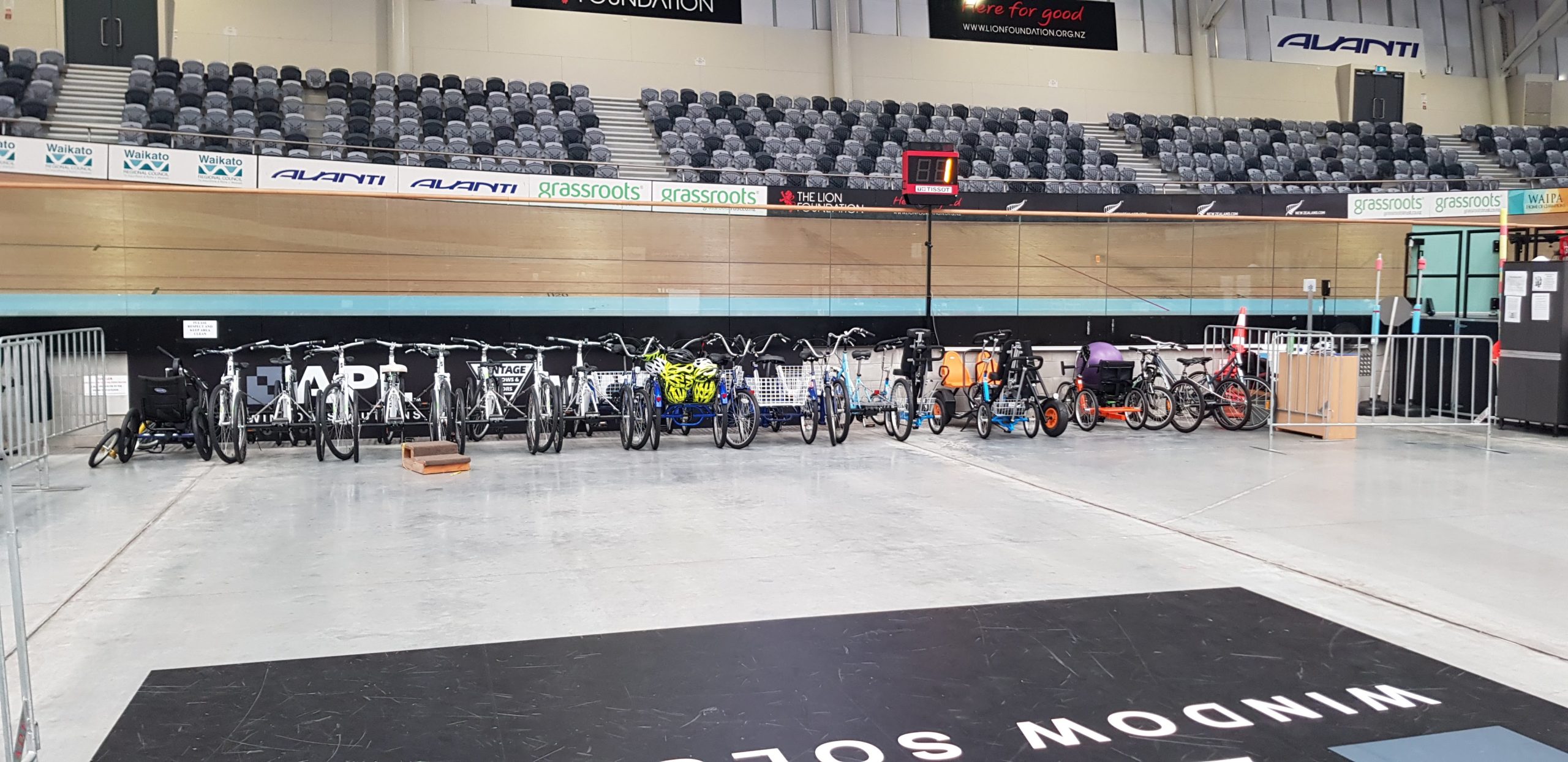 trikes at the avantidrome