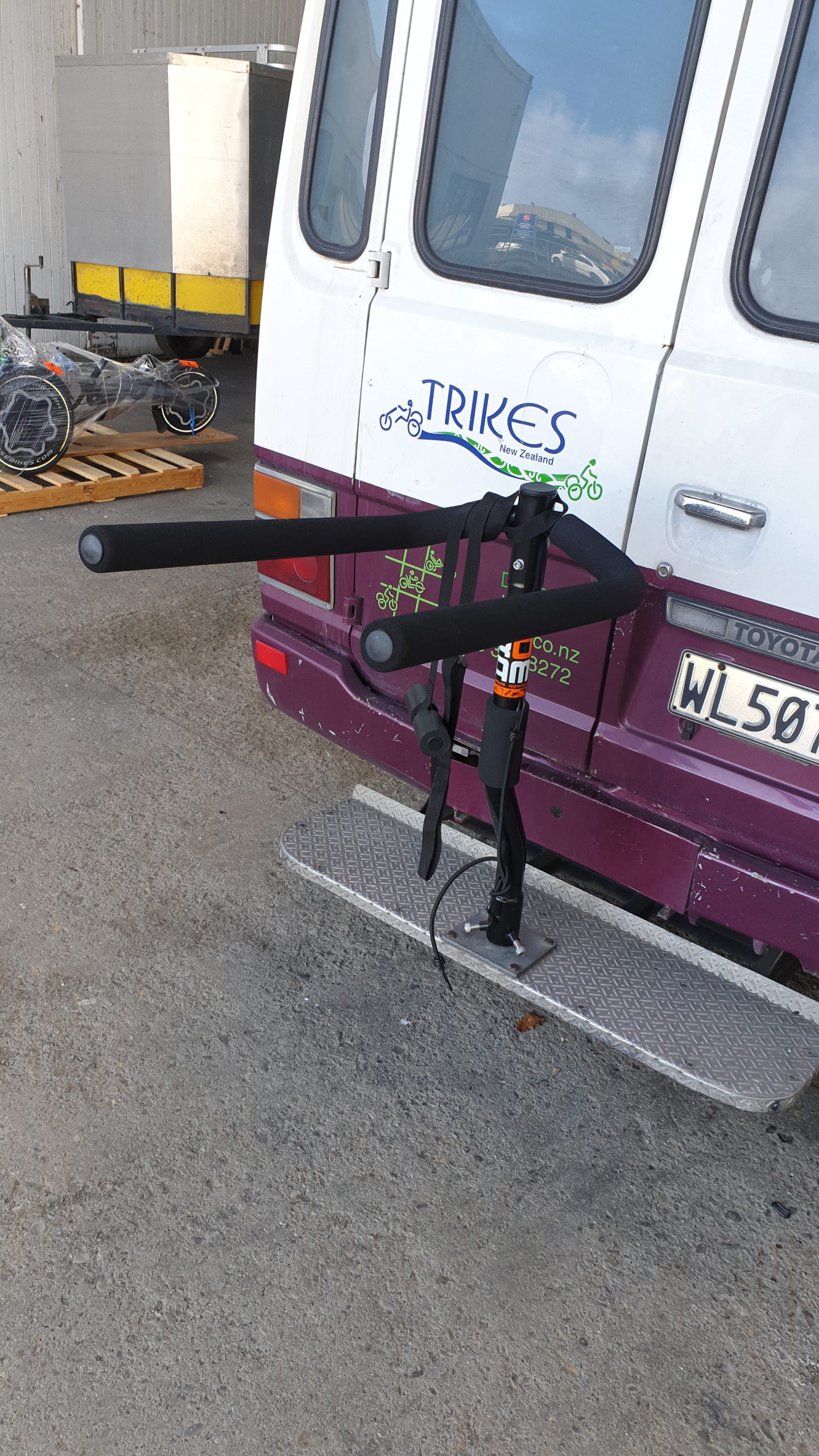 Fold down bike rack shop