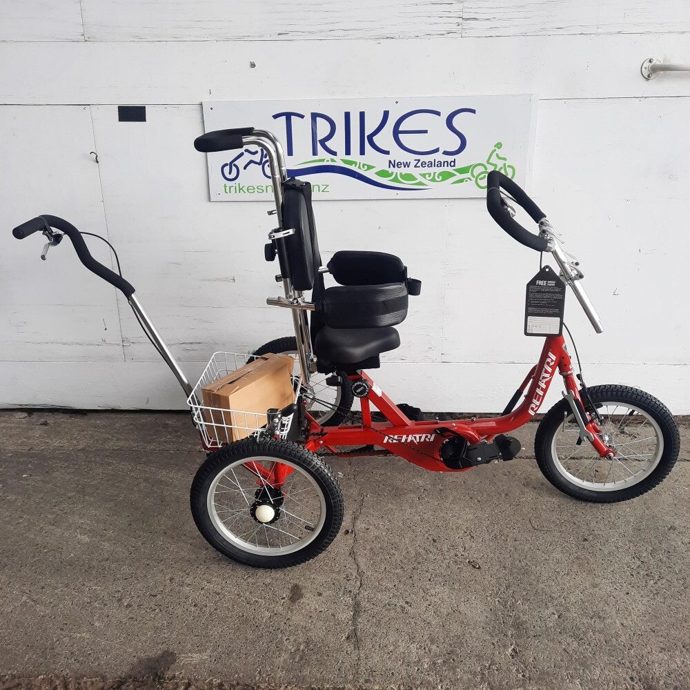 Rehatri FootBike With Supports And Rear Control NEW Trikes NZ