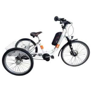 **Pre-Loved** SmartMotion e-City trike - open basket, battery move/mod