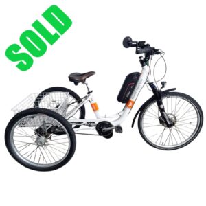 **Pre-Loved** SmartMotion e-City trike - open basket, battery move/mod