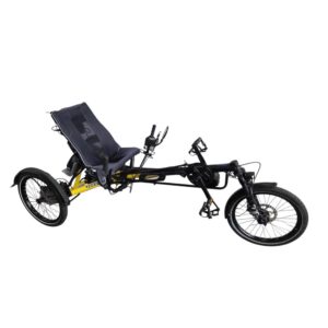 **Pre-loved** Hase e-Kettwiesel Evo - Yellow, Bafang, Cadence