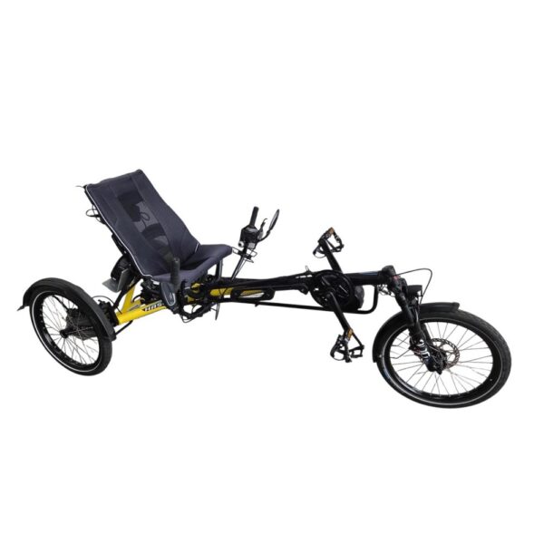 **Pre-loved** Hase e-Kettwiesel Evo - Yellow, Bafang, Cadence