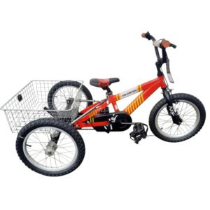 **Ex-Showroom Demo** Avanti MXR 16" Fixed-wheel Trike - Red / Yellow