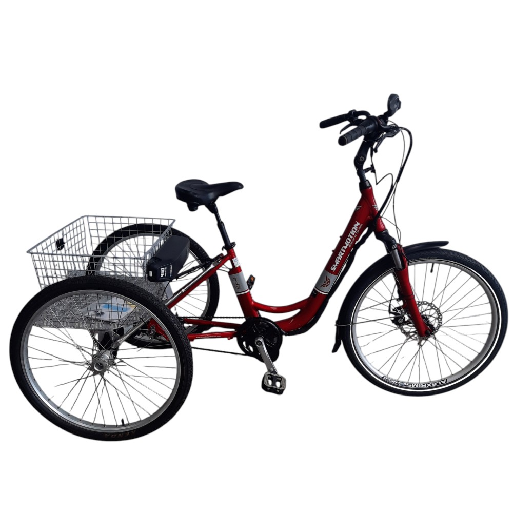 **Pre-Loved** SmartMotion e-City trike - Red - Ref:54764